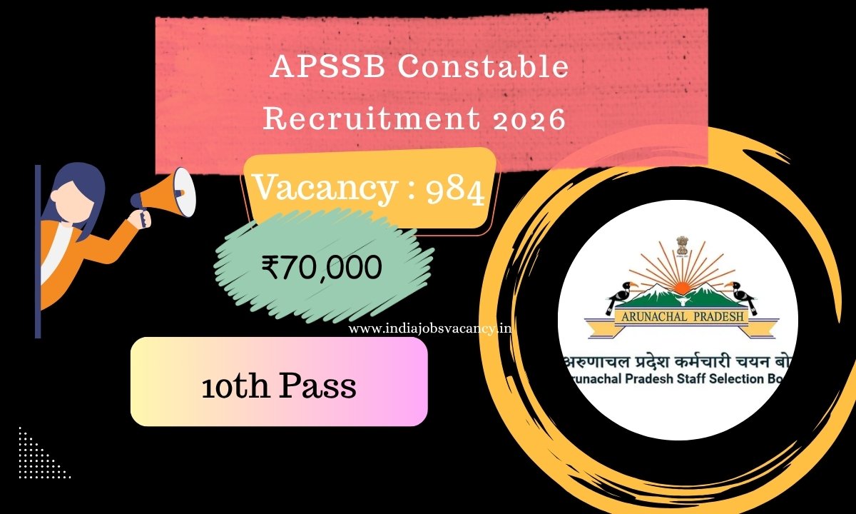 APSSB Constable Recruitment 2026