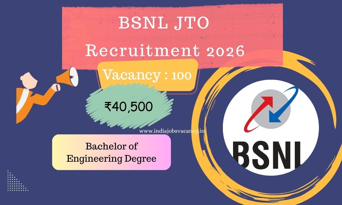 BSNL JTO Recruitment 2026